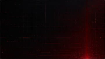 A dark red technical grid representing a local-first creative workspace.